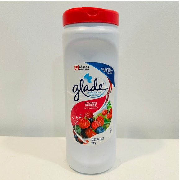 Glade Other - Glade Carpet and Room Refresher Radiant Berries 32 oz Powder Odor Eliminator